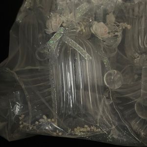 Glass decorative keepsake bells